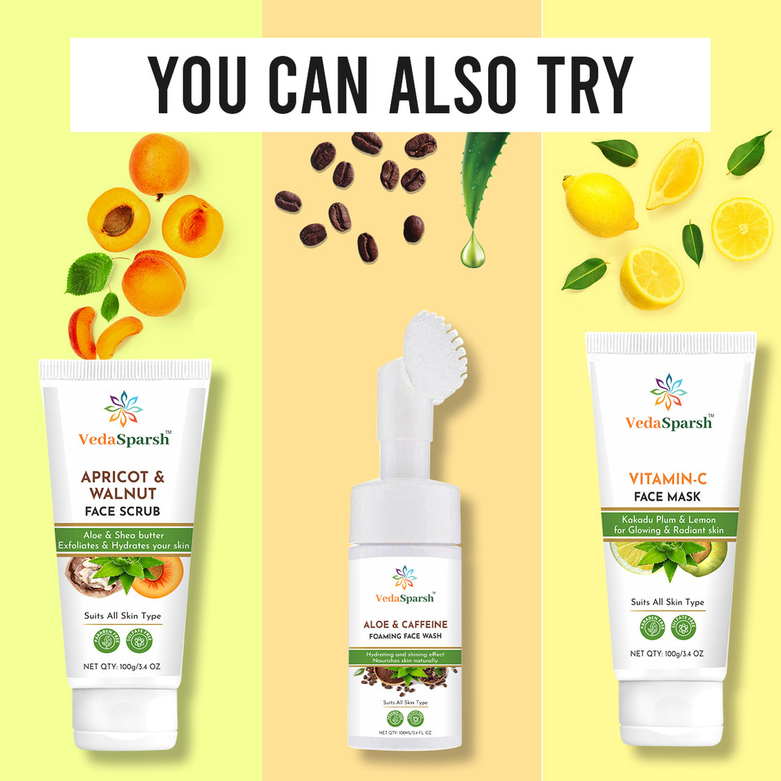 VedaSparsh Shea & Coffee Face Moisturiser, 100 ml